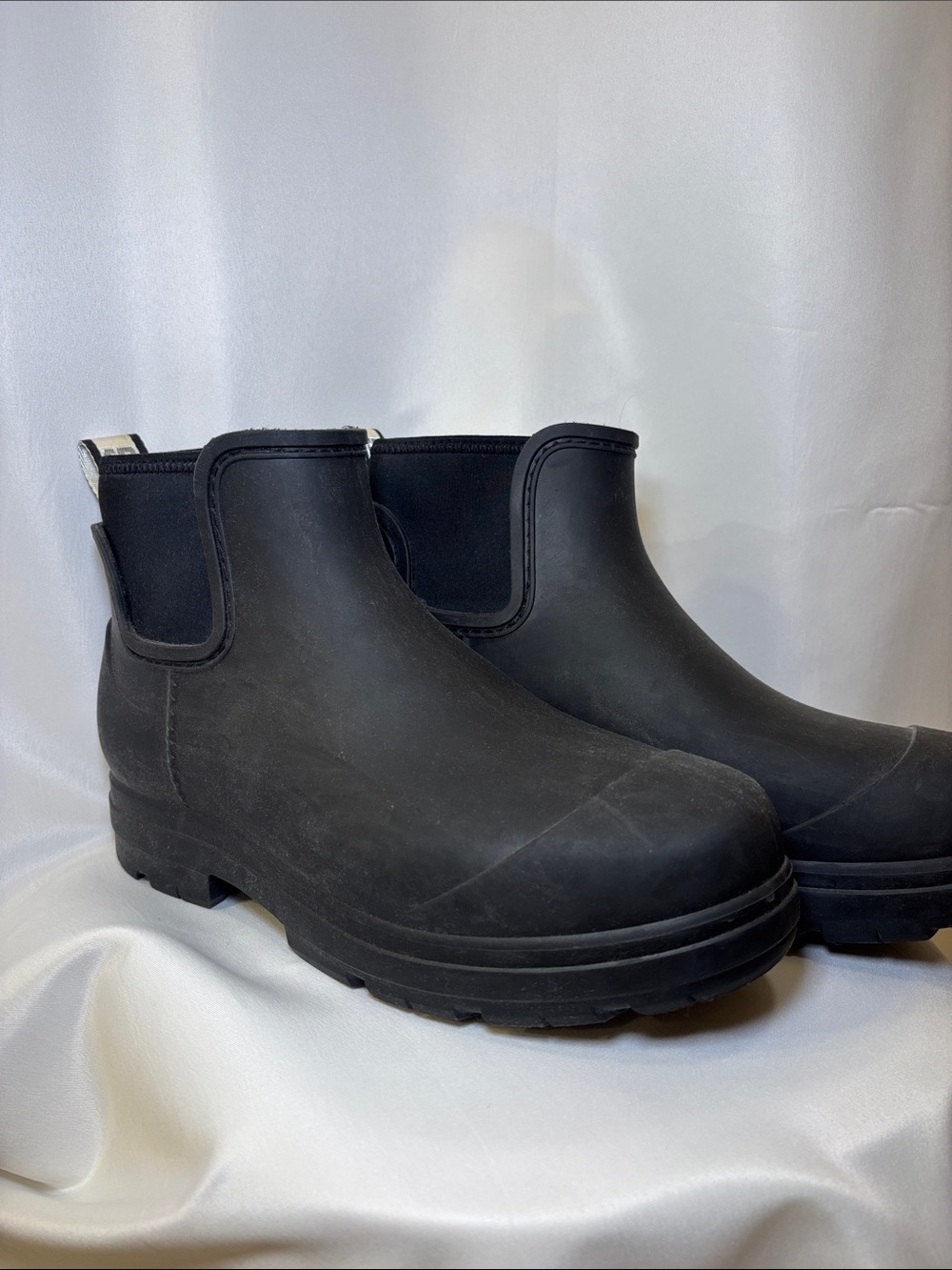 Ugg Women's Black Chelsea Rain Ankle Boots